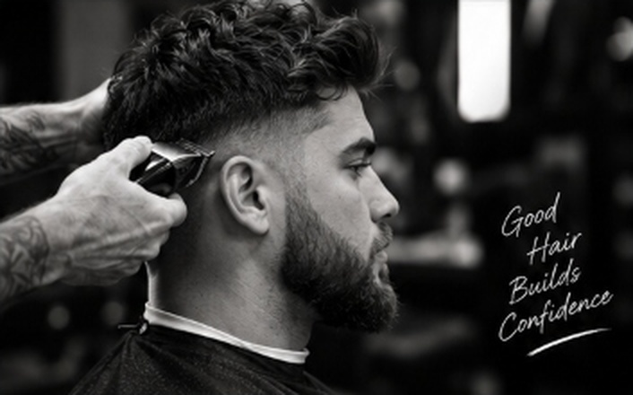 Barber tapering fade — Good Hair Builds Confidence